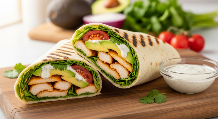 Fresh & Flavorful: The Perfect Chicken Avocado Wrap Recipe