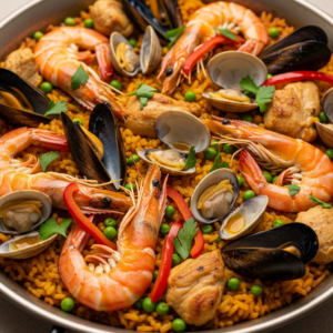 Chicken and Seafood Paella