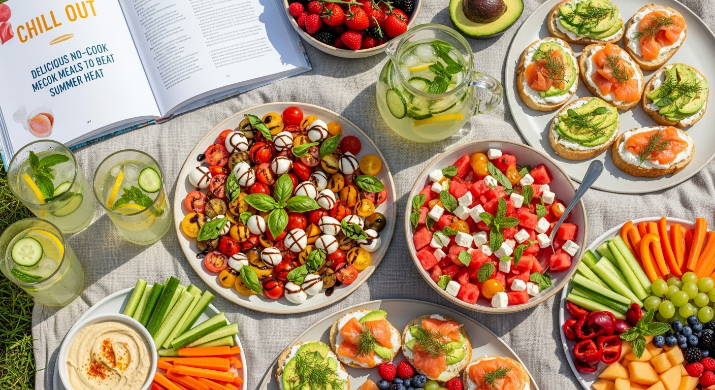 Chill Out: Delicious No-Cook Meals to Beat Summer Heat