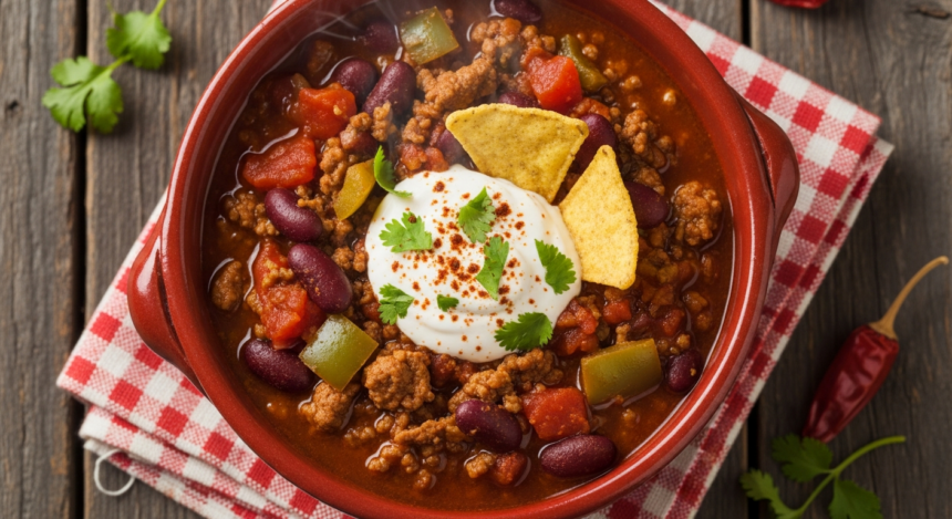 Hearty Classic Beef Chili: A Timeless Comfort Dish Recipe