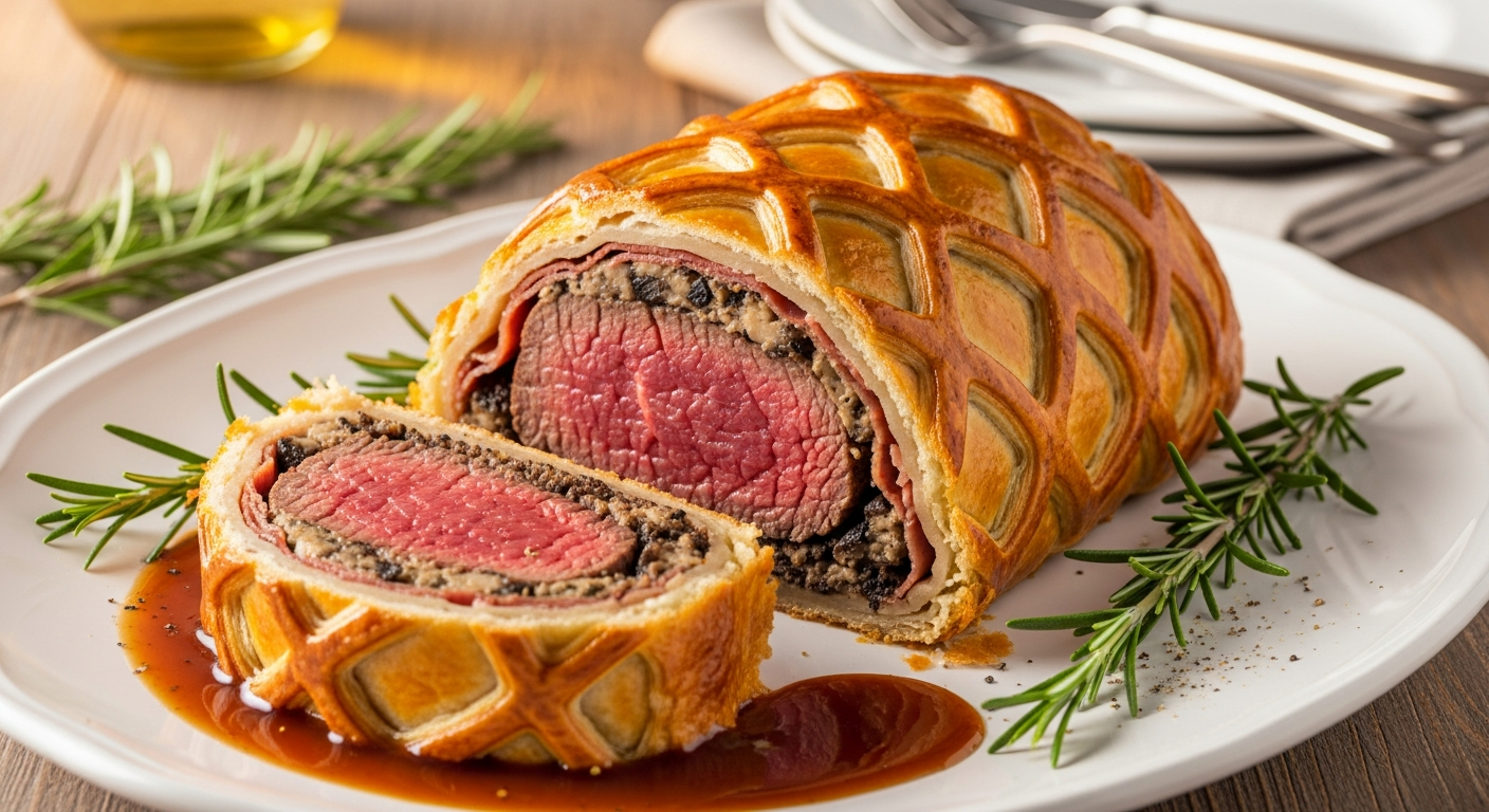 Classic Beef Wellington Recipe: Wine-Free Gourmet Delight
