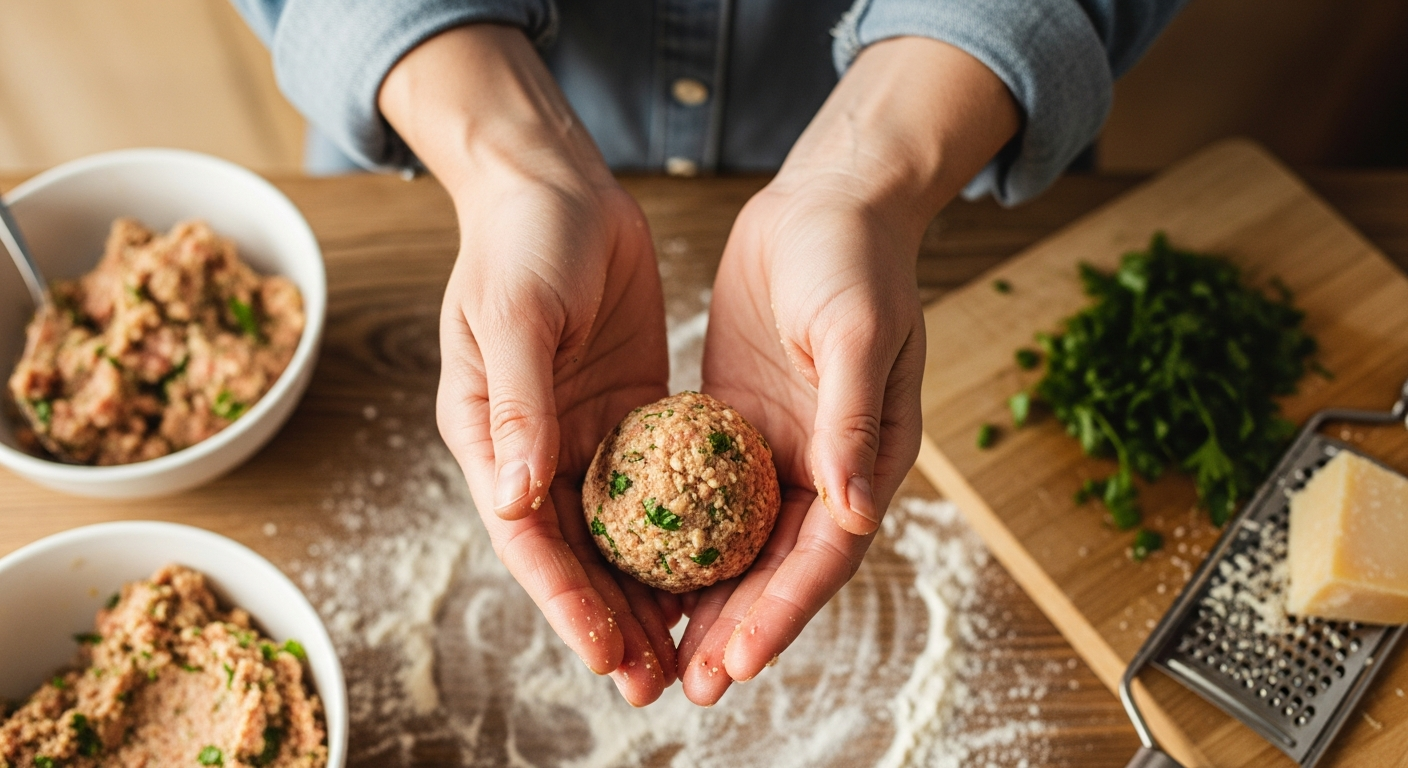 Timeless Taste: Classic Meatballs in Rich Marinara Sauce