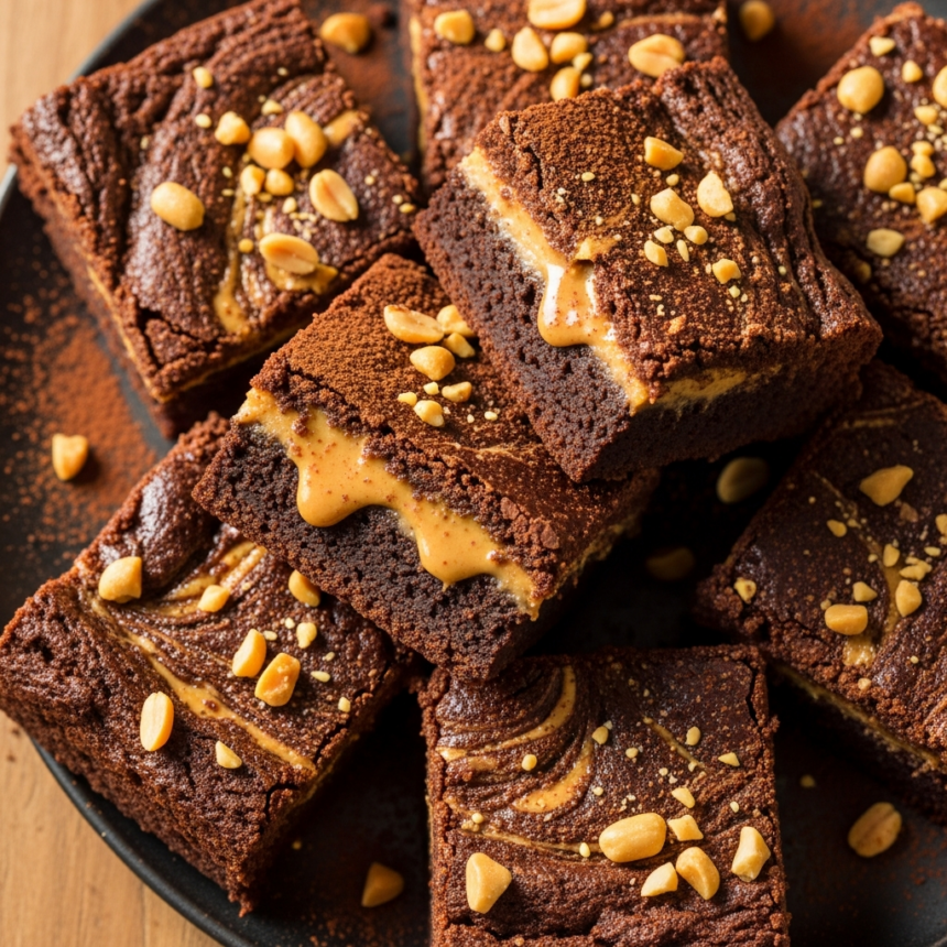 Decadent Chocolate Peanut Butter Brownies: A Delicious Fusion
