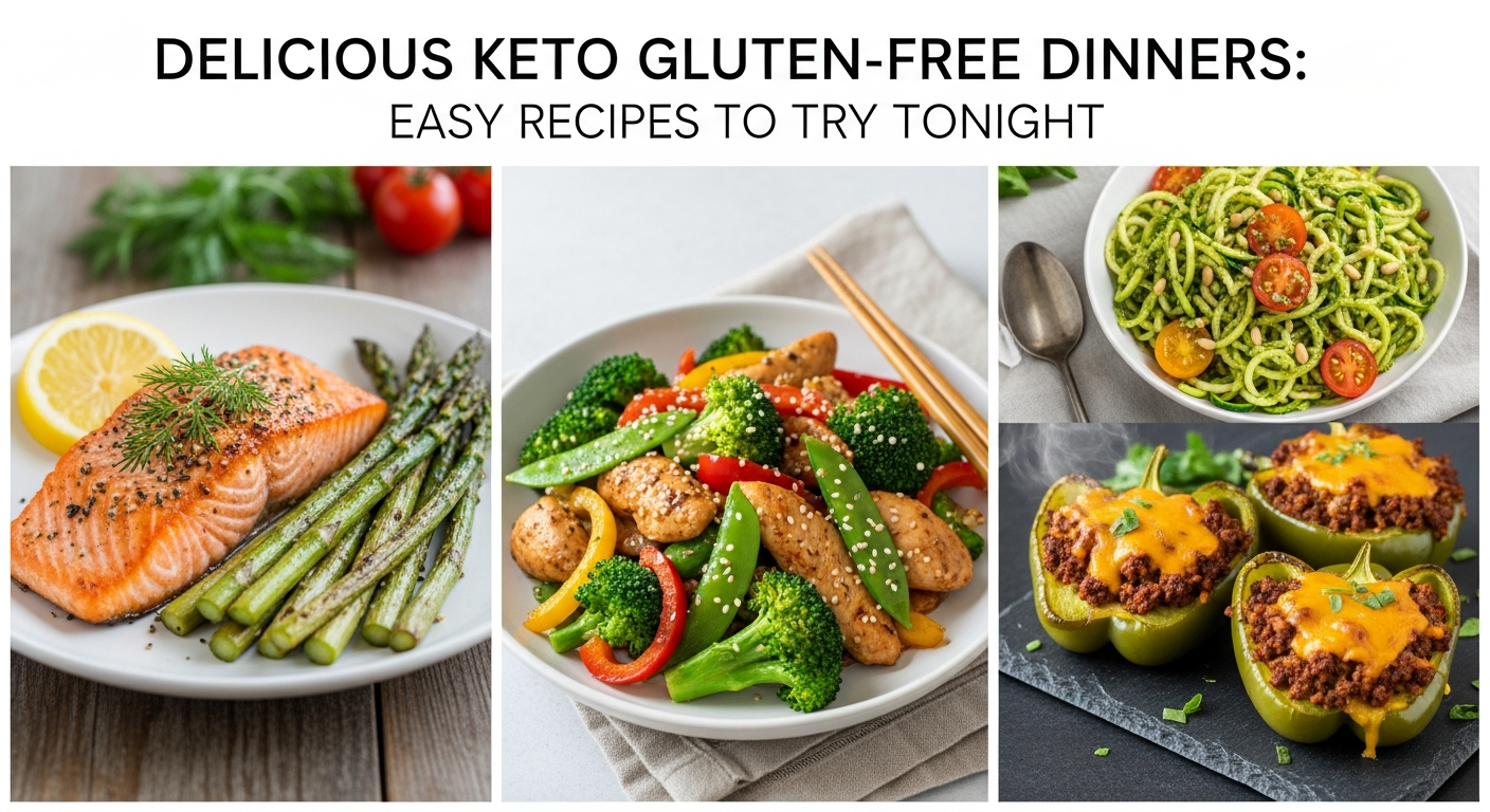 Delicious Keto Gluten-Free Dinners: Easy Recipes to Try Tonight