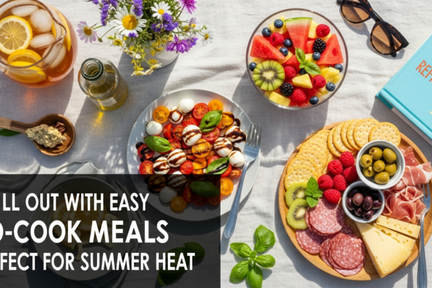 Chill Out with Easy No-Cook Meals Perfect for Summer Heat