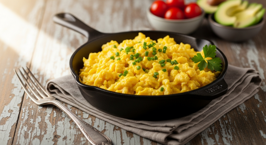 Perfectly Fluffy Just Egg Scramble: Easy Plant-Based Recipe