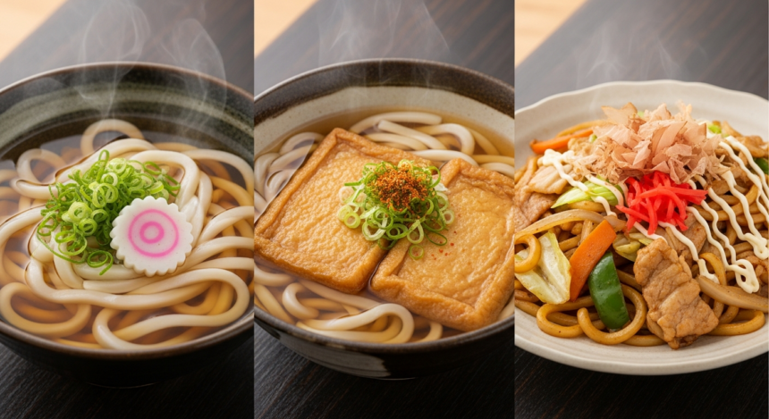Exploring Udon Noodles: Kake, Kitsune, and Yaki Styles