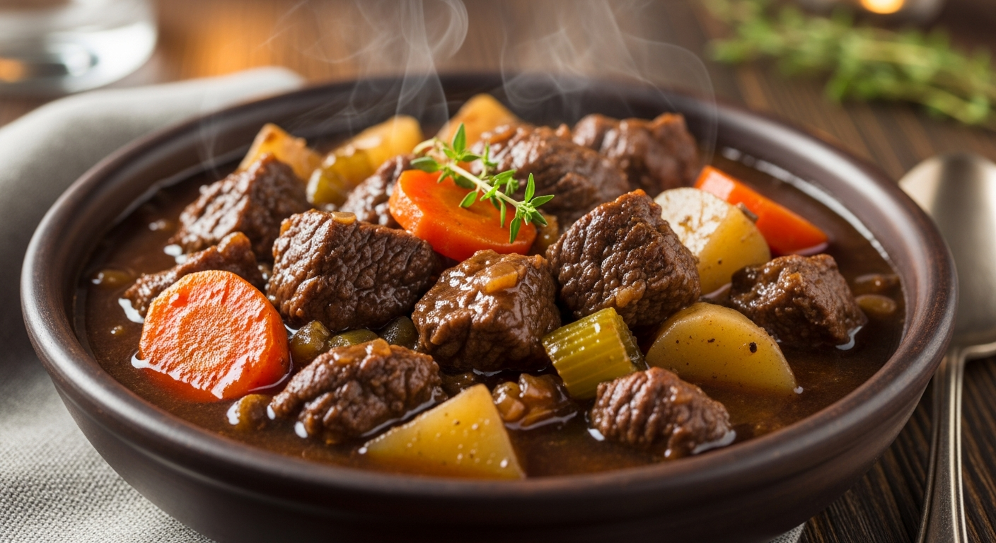 Hearty Gluten-Free Beef and Guinness Stew: A Savory Classic