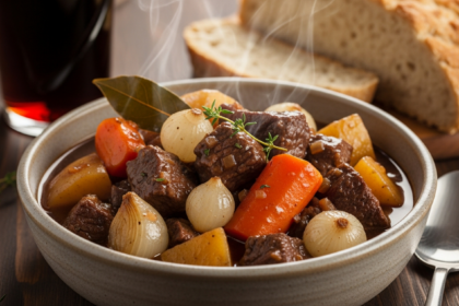 Hearty Gluten-Free Beef and Guinness Stew: A Savory Classic