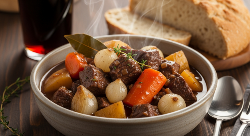Hearty Gluten-Free Beef and Guinness Stew: A Savory Classic