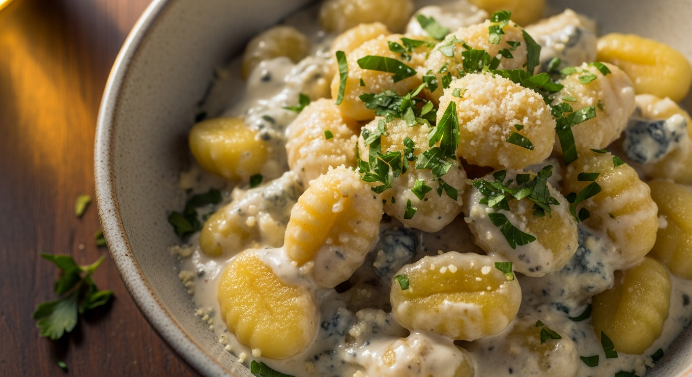 Gnocchi al Gorgonzola: Creamy Comfort with a Bold Twist