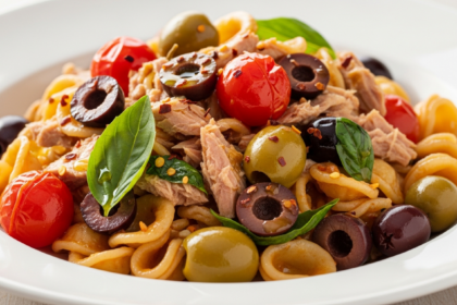 Italian Tuna and Olive Pasta