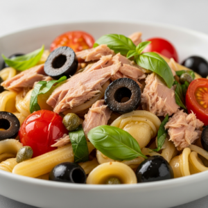 Italian Tuna and Olive Pasta