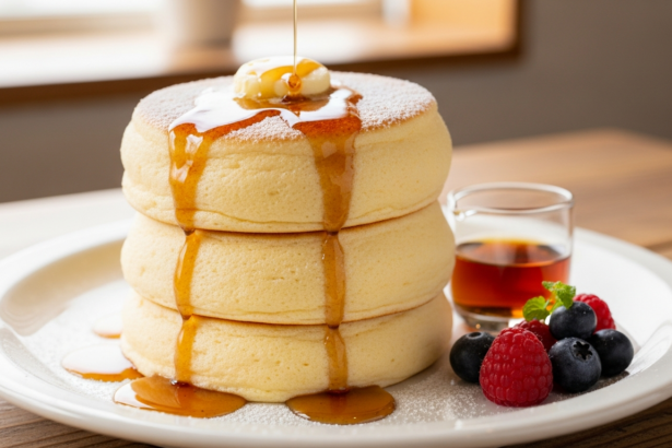 Japanese Thick Pancakes