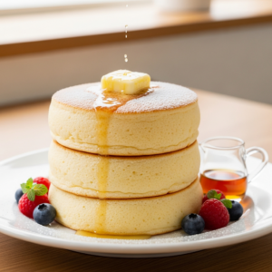 Japanese Thick Pancakes