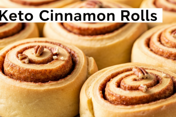 Keto Cinnamon Rolls