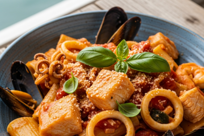 Paccheri with Seafood Ragu: A Coastal Taste Adventure