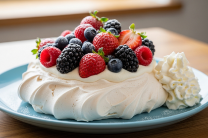 Pavlova with Berries
