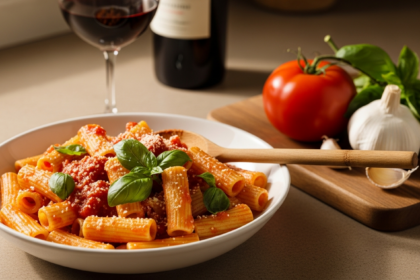 Rigatoni and Marinara