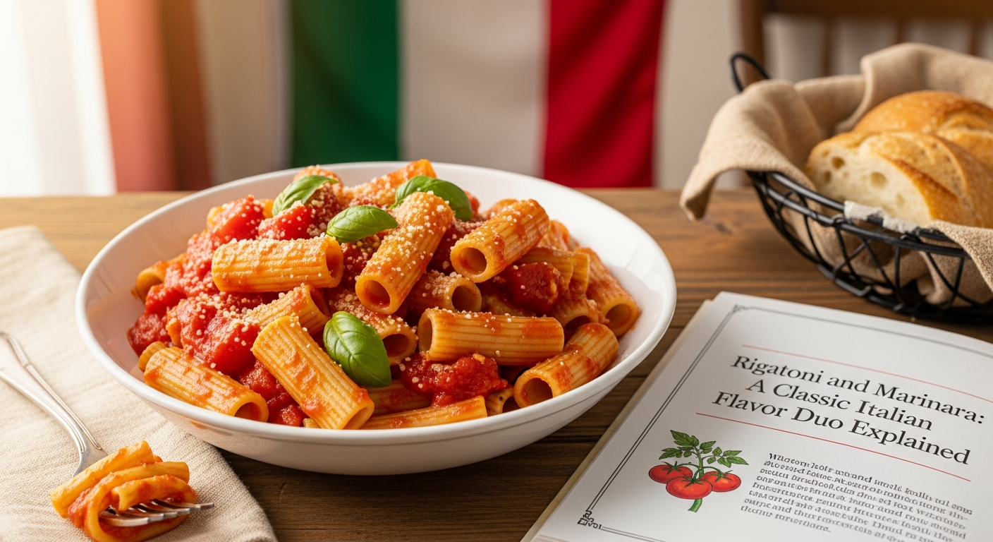 Rigatoni and Marinara