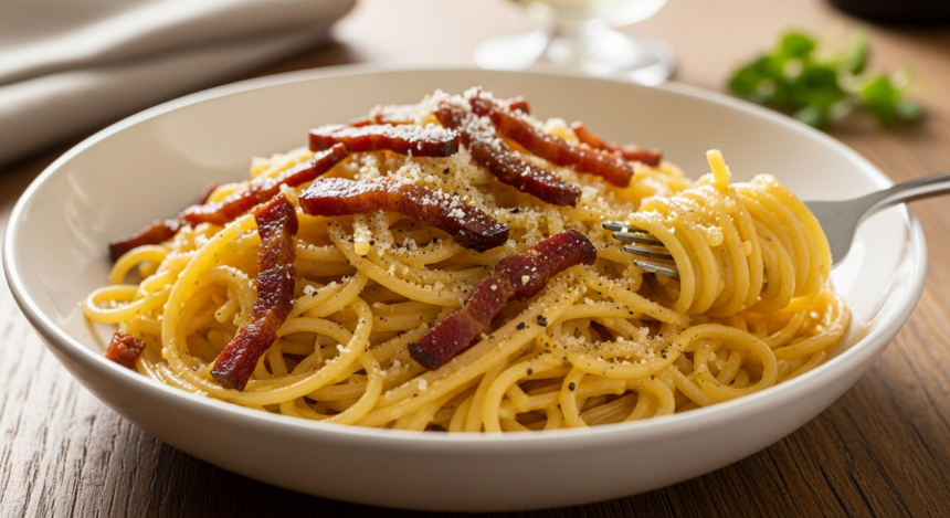 Gluten-Free Spaghetti Carbonara: Classic Taste, Allergy-Friendly