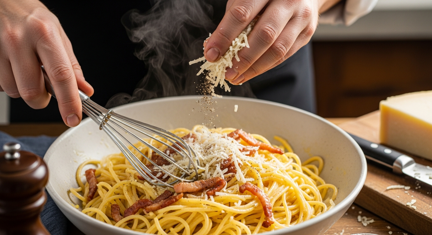 Gluten-Free Spaghetti Carbonara: Classic Taste, Allergy-Friendly