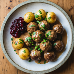 Classic Swedish Meatballs with a Delicious Gluten-Free Twist
