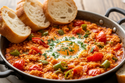 Turkish Menemen: The Savory Art of Scrambled Eggs & Tomatoes