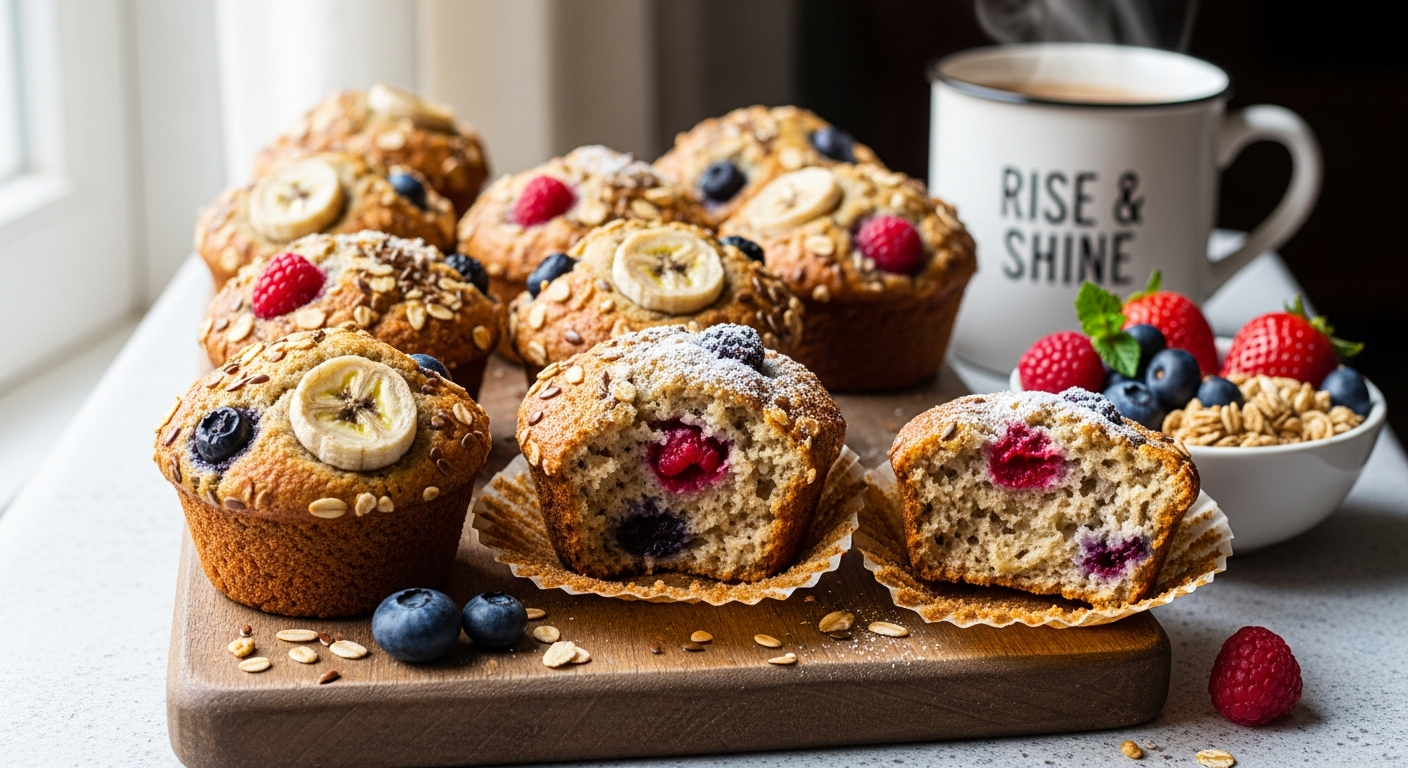 Rise & Shine: Wholesome Vegan Muffins to Start Your Day