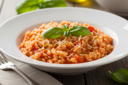 Velvety Tomato Risotto: A Creamy Comfort in Every Bite