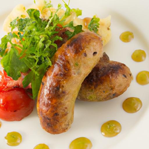 Bangers and Mash Reinvented: Savory Chicken Sausage Twist