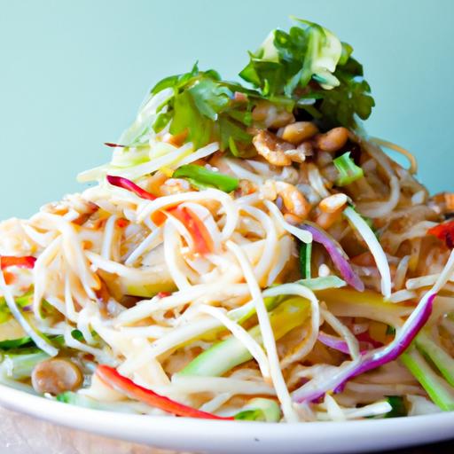 Fresh and Flavorful Thai Peanut Noodle Salad Recipe Guide