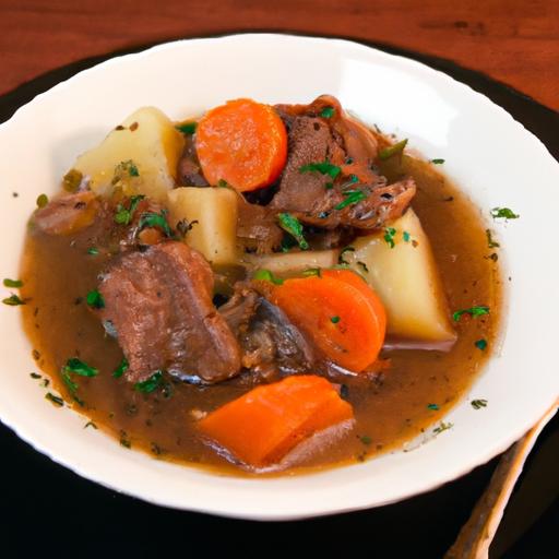Hearty Gluten-Free Beef and guinness Stew: A Savory Classic