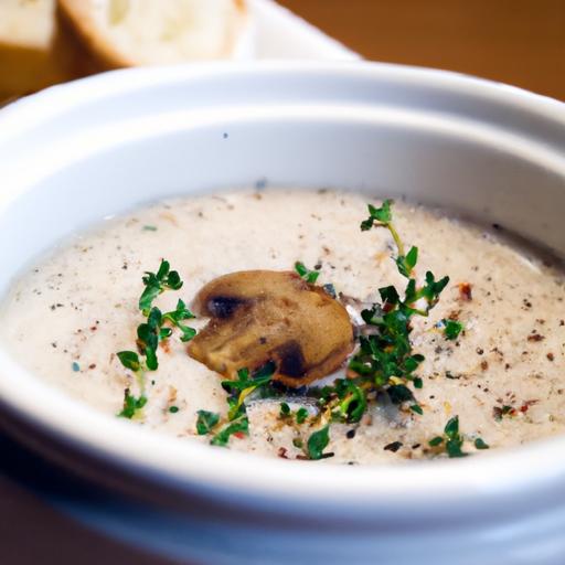 Velvety Gluten-Free Creamy Mushroom soup Recipe Delight