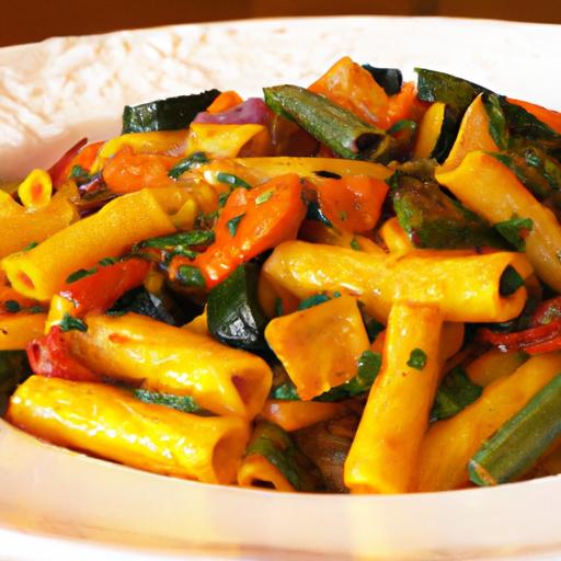 Ziti Meets Roasted Veggies:⁢ A Flavor-Packed Pasta Delight