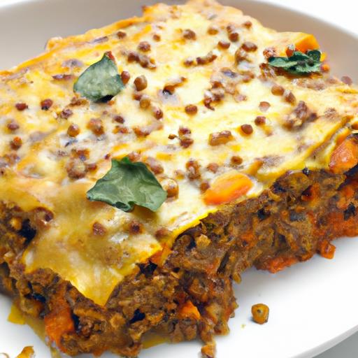 Hearty Gluten-Free Lasagna: Lentil Filling Delight