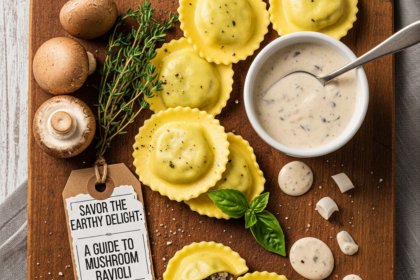 Savor the Earthy Delight: A Guide to Mushroom Ravioli