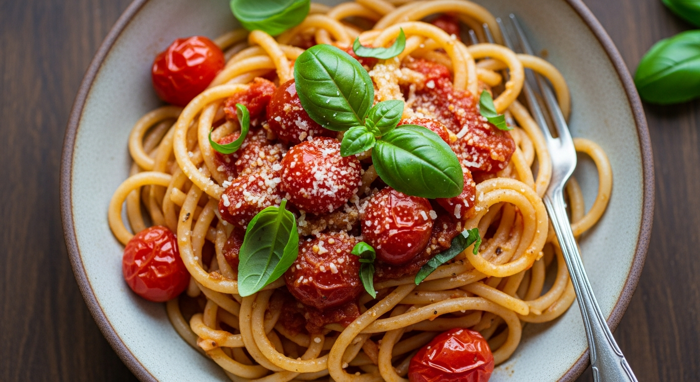 Bucatini Bliss: Crafting the Perfect Cherry Tomato Sauce