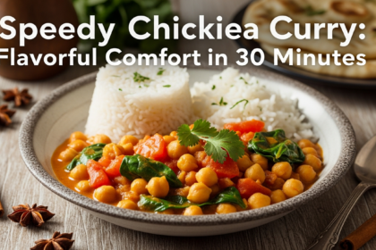 Speedy Chickpea Curry: Flavorful Comfort in 30 Minutes