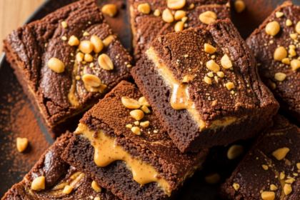 Decadent Chocolate Peanut Butter Brownies: A Delicious Fusion