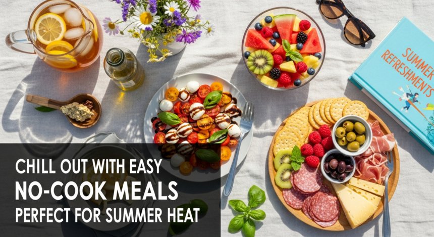 Chill Out with Easy No-Cook Meals Perfect for Summer Heat