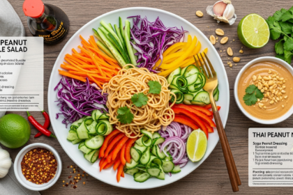 Fresh and Flavorful Thai Peanut Noodle Salad Recipe Guide