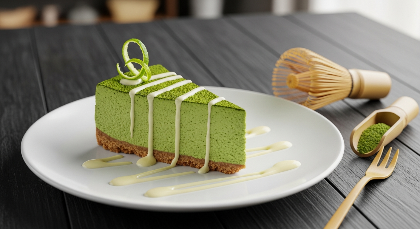 Elevate Desserts: The Art and Science of Matcha Cheesecake