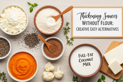Thickening Sauces Without Flour: Creative Easy Alternatives
