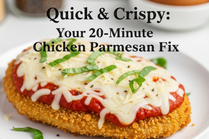 Quick & Crispy: Your 20-Minute Chicken Parmesan Fix