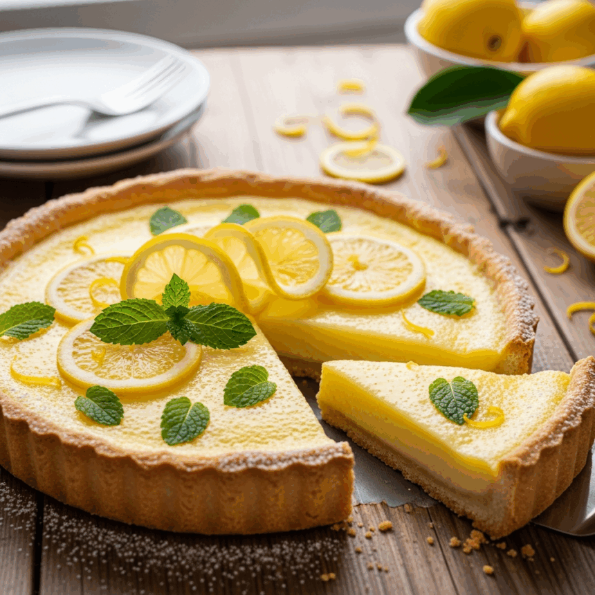 Zesty Lemon Tart Recipe: A Refreshing Citrus Delight