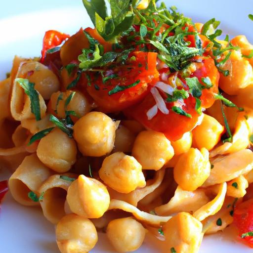 Savor Healthy Chickpea Pasta with Zesty Marinara Sauce
