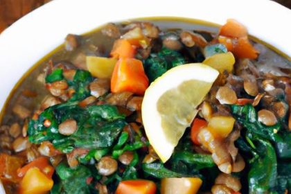 Nourish with Hearty Lentil and Spinach Stew Recipes