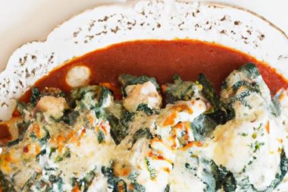 Stuffed Jumbo Shells: Creamy Spinach & Ricotta Delight