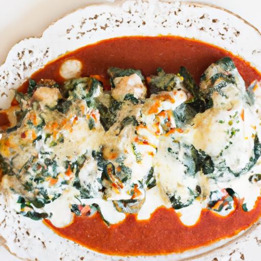 Stuffed Jumbo Shells: Creamy Spinach & Ricotta Delight